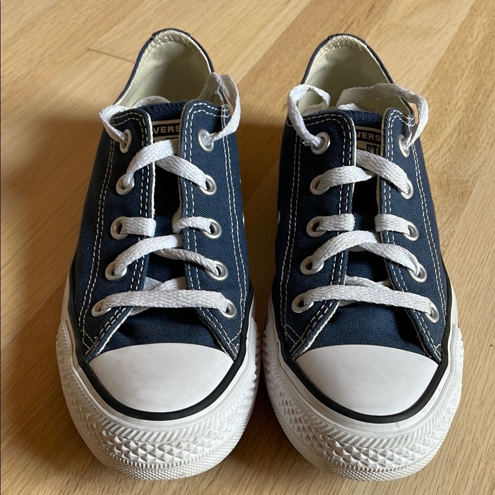 Converse Blue and White Chuck Taylor Sneakers